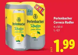 Lidl PERLENBACHER Cerveza Radler oferta