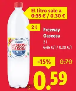 Lidl FREEWAY Gaseosa oferta