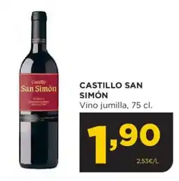 Alimerka CASTILLO SAN SIMÓN Vino jumilla oferta