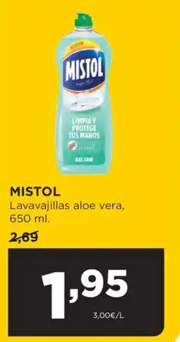 Alimerka MISTOL Lavavajillas aloe vera oferta