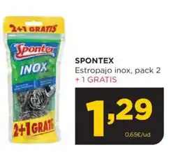 Alimerka SPONTEX Estropajo inox oferta