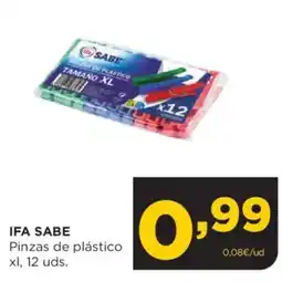 Alimerka IFA SABE Pinzas de plástico xl oferta