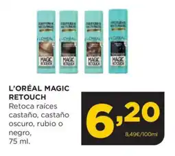 Alimerka L'oréal magic retouch retoca raíces castaño, castaño oscuro, rubio o negro oferta