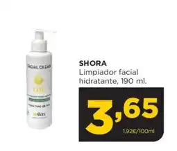 Alimerka SHORA Limpiador facial hidratante oferta