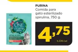 Alimerka PURINA Comida para gato esterilizado spirulina oferta