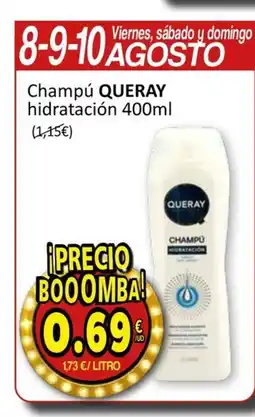 SPAR QUERAY Champú hidratación oferta