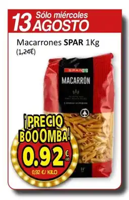 SPAR SPAR Macaronnes oferta