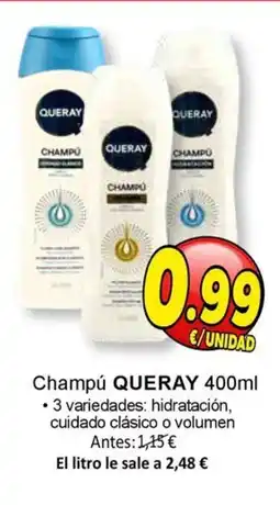 SPAR QUERAY Champú oferta