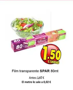 SPAR SPAR Film transparente oferta