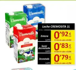 SPAR CREMOSITA Leche oferta