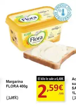 SPAR FLORA Margarina oferta