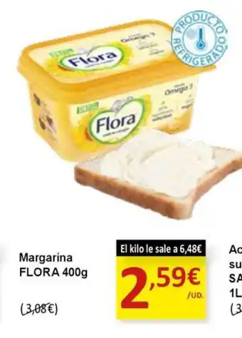 SPAR FLORA Margarina oferta