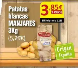 SPAR MANJARES Patatas blanchas oferta