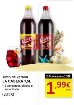 SPAR LA CASERA Tinto de verano oferta