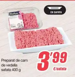 SPAR Fragadis Preparat de carn de vedella safata oferta