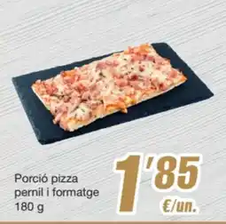 SPAR Fragadis Porció pizza pernil i formatge oferta