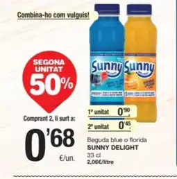SPAR Fragadis SUNNY DELIGHT Beguda blue o florida oferta