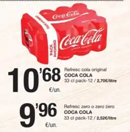 SPAR Fragadis COCA COLA Refresc cola original oferta