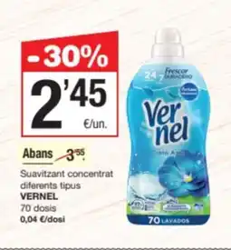 SPAR Fragadis VERNEL Suavitzant concentrat diferents tipus oferta