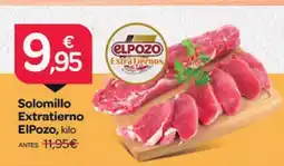 Supermercados El Jamón ELPOZO Solomillo Extratierno oferta