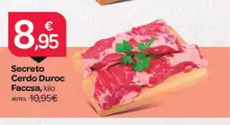 Supermercados El Jamón Secreto Cerdo Duroc Faccsa oferta