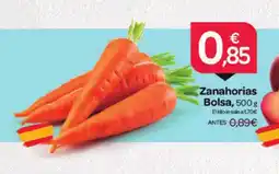 Supermercados El Jamón Zanahorias Bolsa oferta