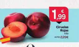 Supermercados El Jamón Ciruelas Rojas oferta