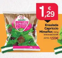 Supermercados El Jamón MIMAFLOR Ensalada Capriccio oferta