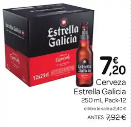 Supermercados El Jamón ESTRELLA GALICIA Cervesa oferta