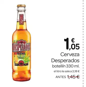 Supermercados El Jamón DESPERADOS Cerveza oferta