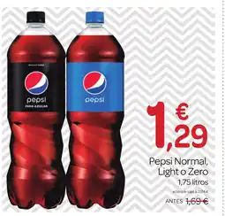 Supermercados El Jamón PEPSI Normal Light o Zero oferta