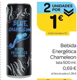 Supermercados El Jamón CHAMELEON Bebida Energética oferta