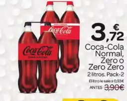 Supermercados El Jamón COCA-COLA Normal, Zero o Zero Zero oferta