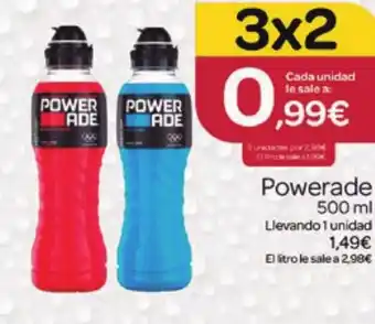 Supermercados El Jamón POWERADE oferta