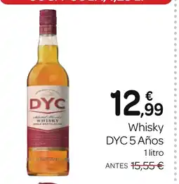 Supermercados El Jamón DYC Whisky oferta