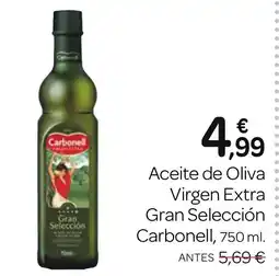 Supermercados El Jamón CARBONELL Aceite de Oliva Virgen Extra Gran Selección oferta