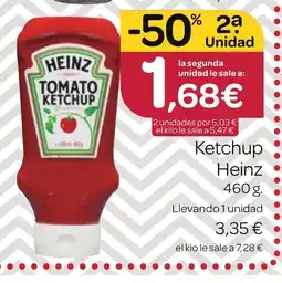Supermercados El Jamón HEINZ Ketchup oferta