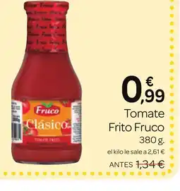 Supermercados El Jamón FRUCO Tomate Frito oferta
