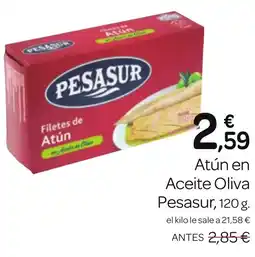 Supermercados El Jamón PESASUR Atún en Aceite Oliva oferta
