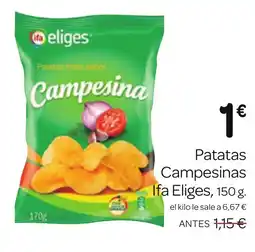 Supermercados El Jamón IFA ELIGES Patatas Campesinas oferta