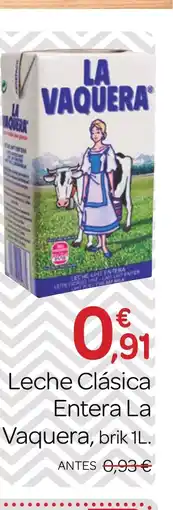 Supermercados El Jamón LA VAQUERA Leche Clásica Enetera oferta