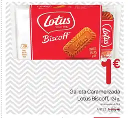 Supermercados El Jamón LOTUS BISCOFF Galleta Caramelizada oferta