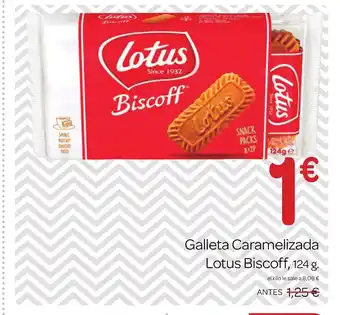 Supermercados El Jamón LOTUS BISCOFF Galleta Caramelizada oferta