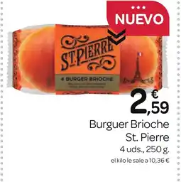Supermercados El Jamón ST PIERRE Burguer Brioche oferta