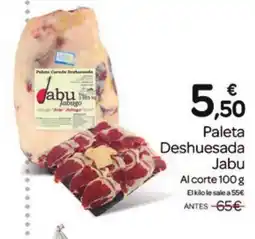 Supermercados El Jamón JABU Paleta Deshuesada oferta