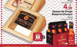 Supermercados El Jamón Queso de Oveja Reserva Chusco oferta