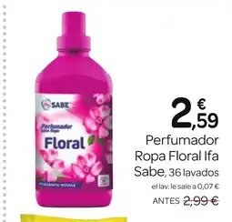Supermercados El Jamón IFA SABE Perfumador Ropa Floral oferta