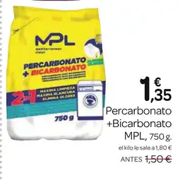 Supermercados El Jamón MPL Percarbonato +Bicarbonato oferta