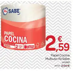 Supermercados El Jamón IFA SABE Papel Cocina Multiuso oferta
