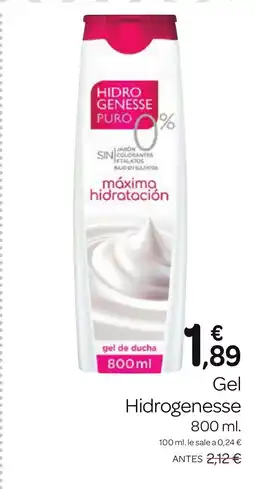 Supermercados El Jamón HIDROGENESSE Gel oferta